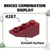 Non-Toxic 96Pcs/Lot 4287 1X3 Sloping Reverse Builing Block Moc Accessories Compatible With Slanted Brick Diy Children'S Toy Gift Box