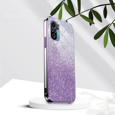 Redmi 10C Luxury Gradient Glitter Plating Case for Xiaomi Redmi Note 10 Pro 10s 10a Women silikonový zadní kryt na Note10 S 10pro