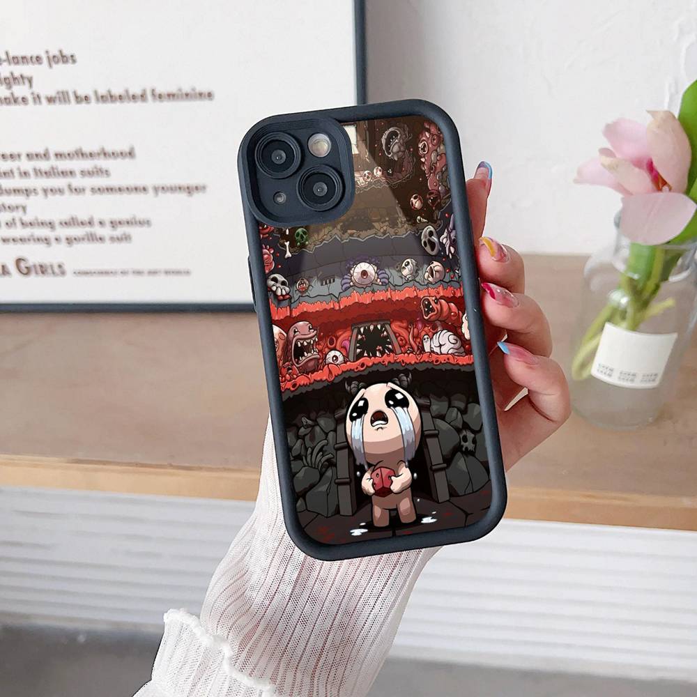 Action Game The Binding Of Isaac Phone Case For IPhone 17 16 15 14 13 12 11 Pro Max Mini Plus Soft TPU Back Cover