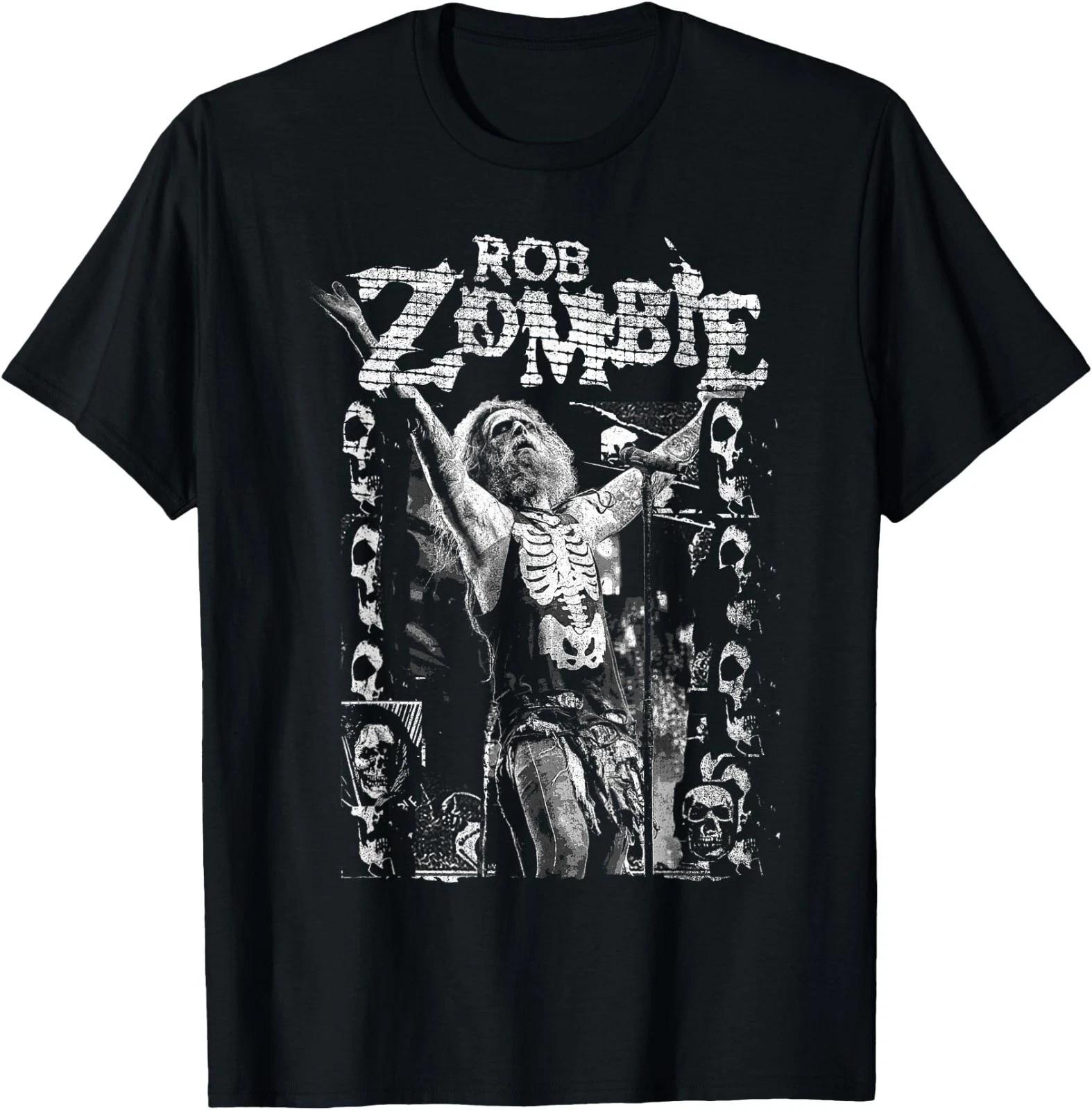 Rob Zombie Rob and Skulls T-Shirt 3XL