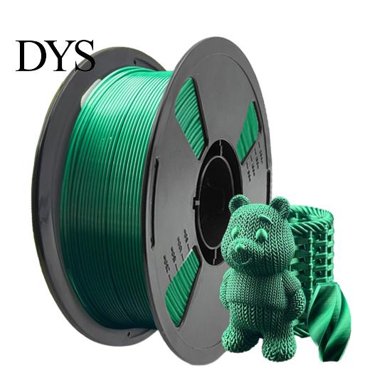 3D Printer Consumables Silk PLA Filament, 1.75mm 1kg Spool Filament for High Toughness Speed Printing, Strong Most FDM Printers Printing