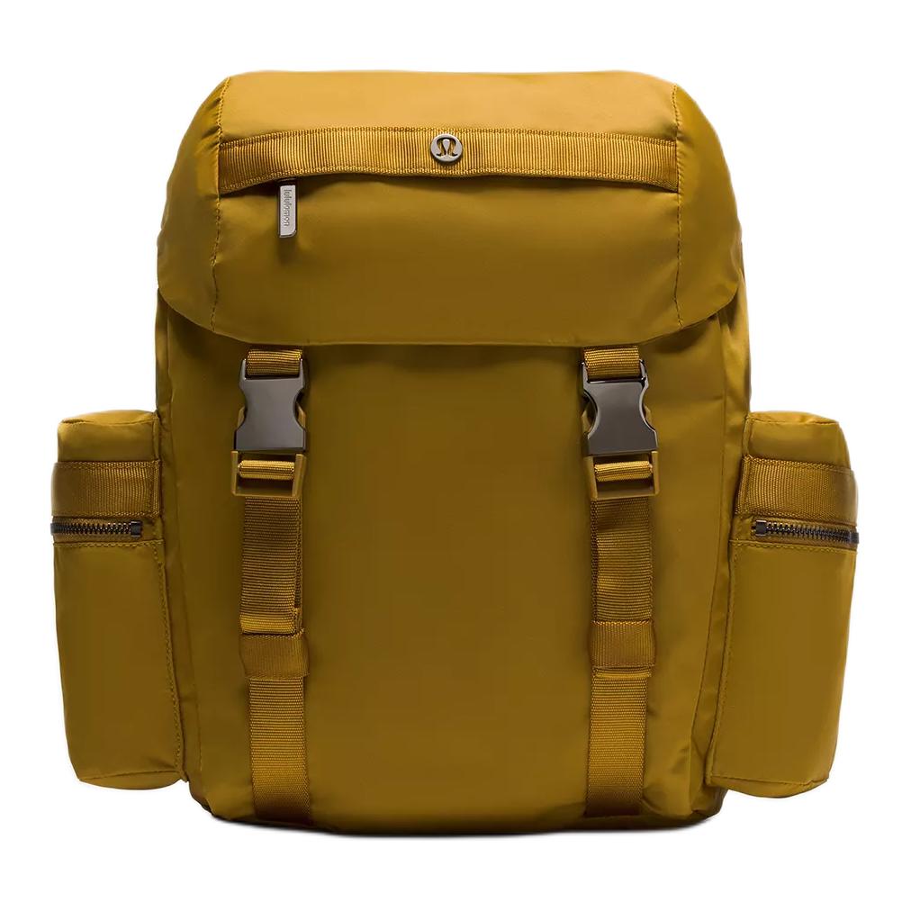 Lululemon Wunderlust 14L Versatile Lightweight Nylon Mini Backpack Unisex Backpack Brown LU9COIS-071194 Tan