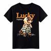 Lucky Fashion Stylish Dachshund With Sunglasses Scarf Pet Graphic Unisex T Shirt
