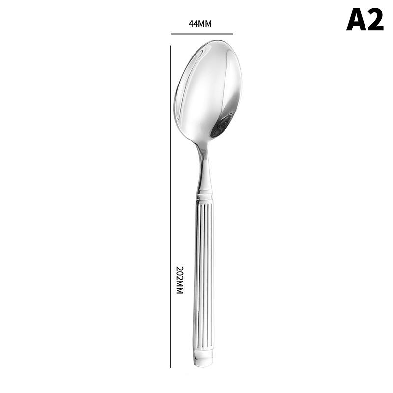 

Нержавеющая сталь Серебро Обеденный Столовый нож Фруктовая вилка Ложка Столовые приборы Кухня Износостойкая Посуда Столовое серебро