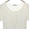ISSEY MIYAKE Made In Japan Short Sleeve One Piece 2 White Women Used