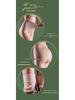 Huaxianzi High Waist Tummy Control Open Crotch Fleece-Lined Leggings for Women - Nude Look, Warm for Autumn/Winter.