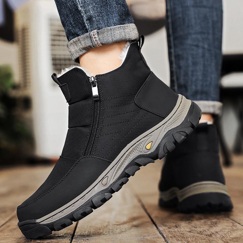 Winter Boots Same Style for Men and Women Soft Bottom Anti-Slip Warmth Preservation Free Shipping Men's Shoes Comfortable Cold Resistant