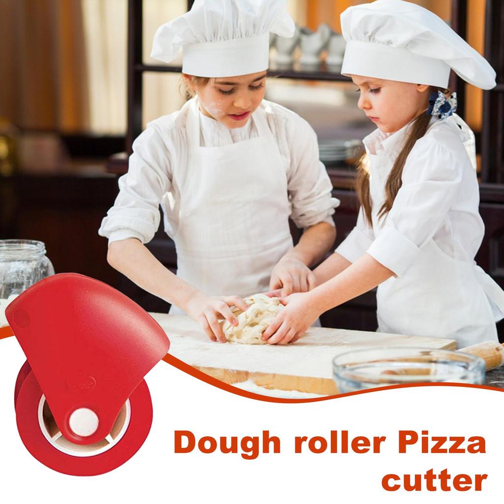 Manual Pie Crust and Dough Cutter Perfect Edge of Pastry Wheel Multi-functional Kitchen Gadget for Baking Pizza Tools