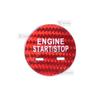 Car Engine Start Stop Button Cover Real Carbon Fiber Sticker For Buick Encore 2016-