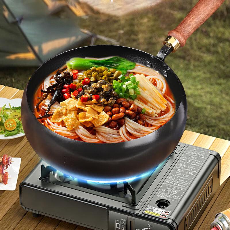 Traditional Hand-Forged Iron Wok