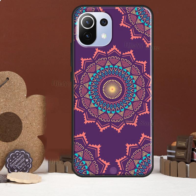 Mandala Chakra Yoga Funda For POCO F5 X3 X4 X5 Pro F4 GT C40 F3 Case For Xiaomi 11T 12T Pro 12 X 13 Lite Cover