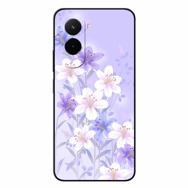 Soft Case For Xiaomi Poco M7 4G Cartoon Back Cover For PocoM7 M7 Silicone Bumper Protective Shockproof Capa Pocom7 4G Lion Coque