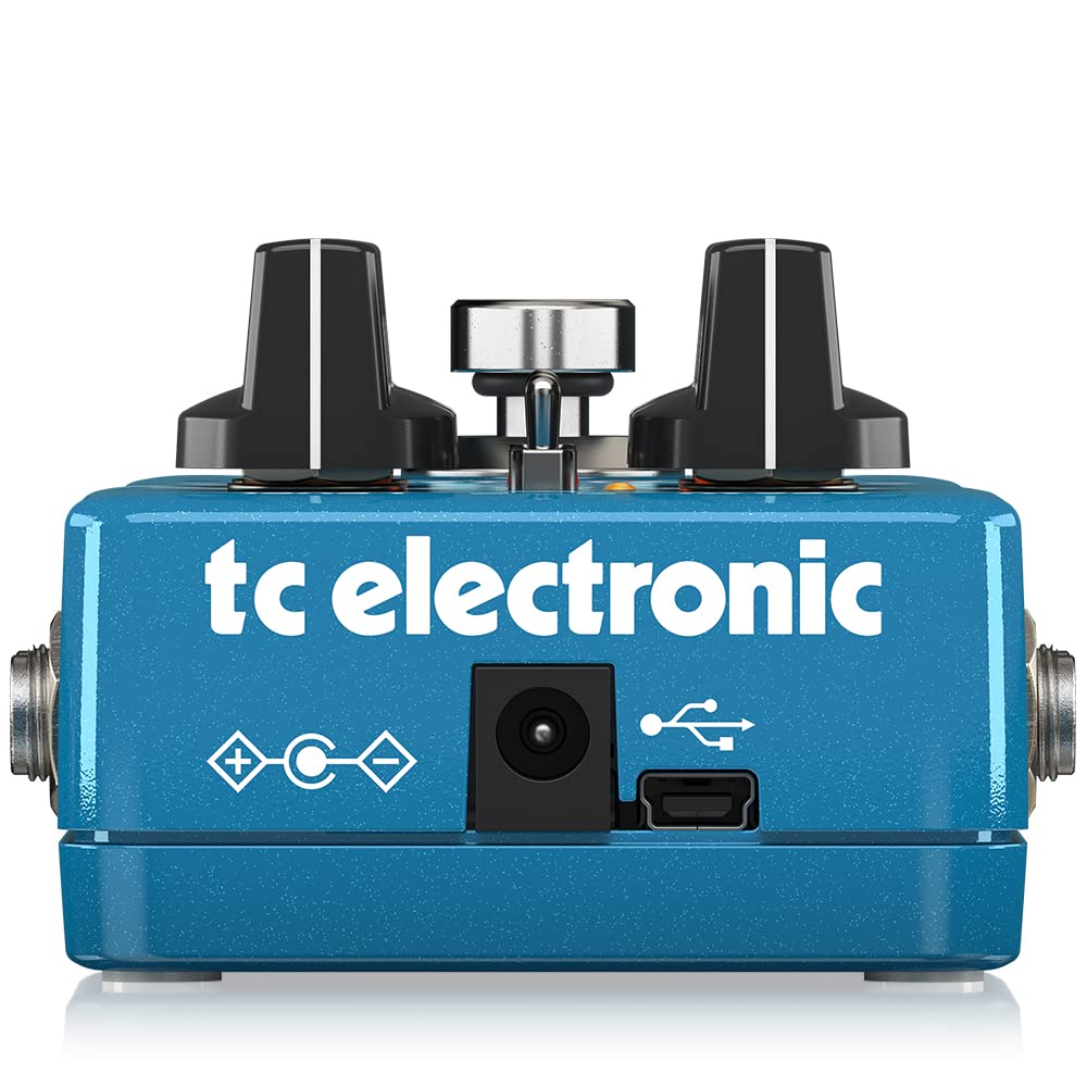 TC Electronic Sample Sustain Pedal Mehrschichtiges Sustain möglich Ausgestattet mit schaltbarem Motor-Modus Unbegrenzte Schichten TonePrint-kompatibel Analog