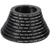 18pcs 37-49-52-55-58-62-67-72-77-82mm Step Up Celsius   Lens Filter Metal Adapter   Kit