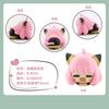 6Pcs/1Set 6CM SPY Family Anime Anya Napping Cat Model Yor Forger Toy Twilight Gift Collection Cute Aciton Figure Becky Damian