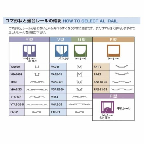 Kaken Adjustable Door Roller K3F-F1 (1 piece)