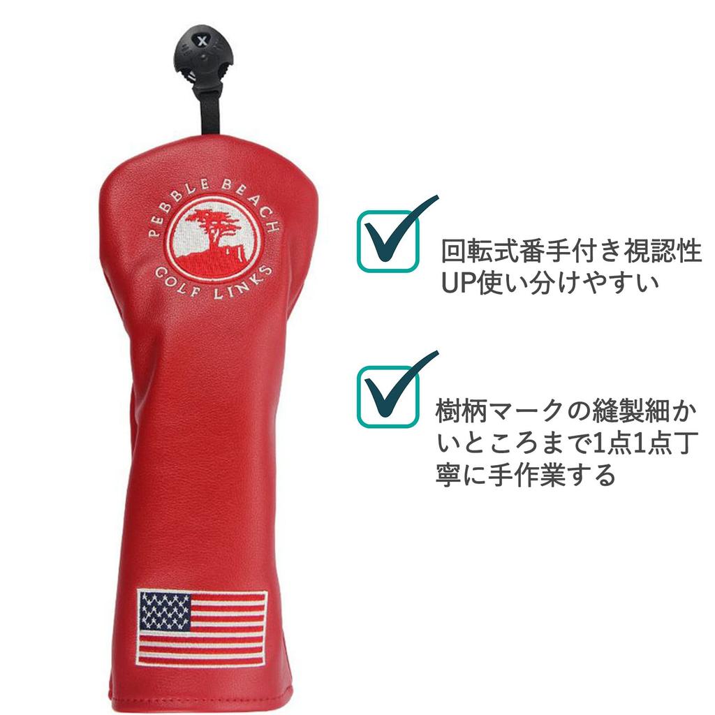 Head Cover Golf Cover Driver Compatible with 460cc 440cc Wood