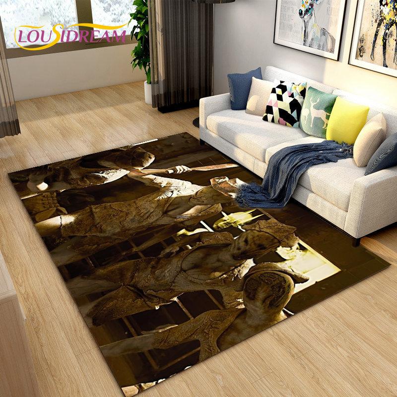 Silent Hill Horrorfilm Game Gamer Vloerkleed, Tapijt voor Woonkamer Slaapkamer Bank Deurmat Decoratie, Kinderen Antislip Vloermat
