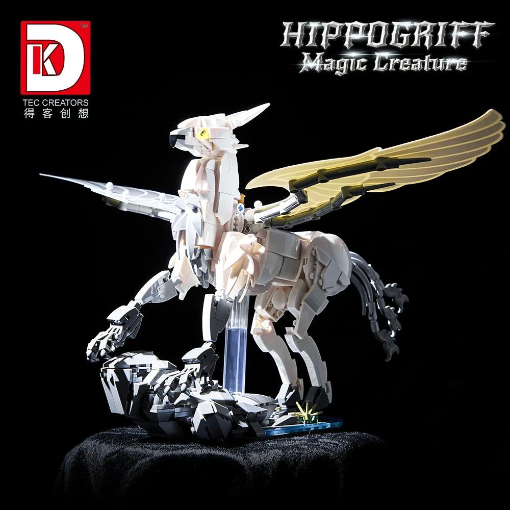 

Harry Potter Hippogriff Building Blocks MOC Magic World Creature Assembly Model Mini Bricks Figure Toy For Kid Gift No Box