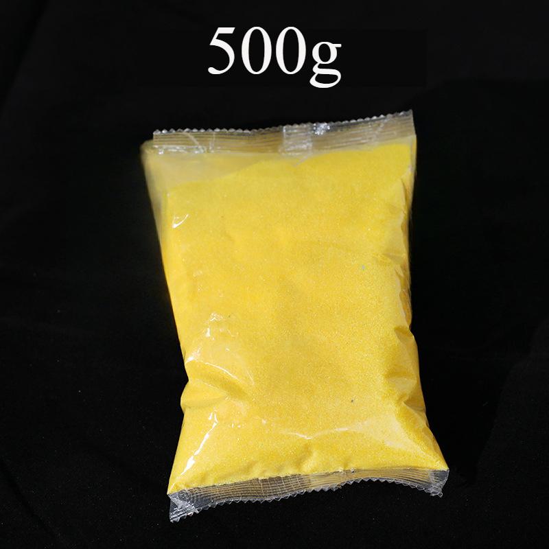 Goldener Sandpuder Spezialsand Jin Yuming Sand Schmirgel für Zuhause Innenräuchergefäße Ideal zum Einstecken von Räucherstäbchen und zur Anbetung