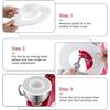 1pcs/2pcs Mixers Bowl Covers for KitchenAid 4.5-5 Quart Tilt-Head Stand Mixers Bowl Covers Lid