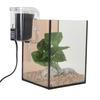 Desktop Small Fish Tank 3 In 1 Clear Aquarium Kit Betta Fish Tank with Filter and LED Light for