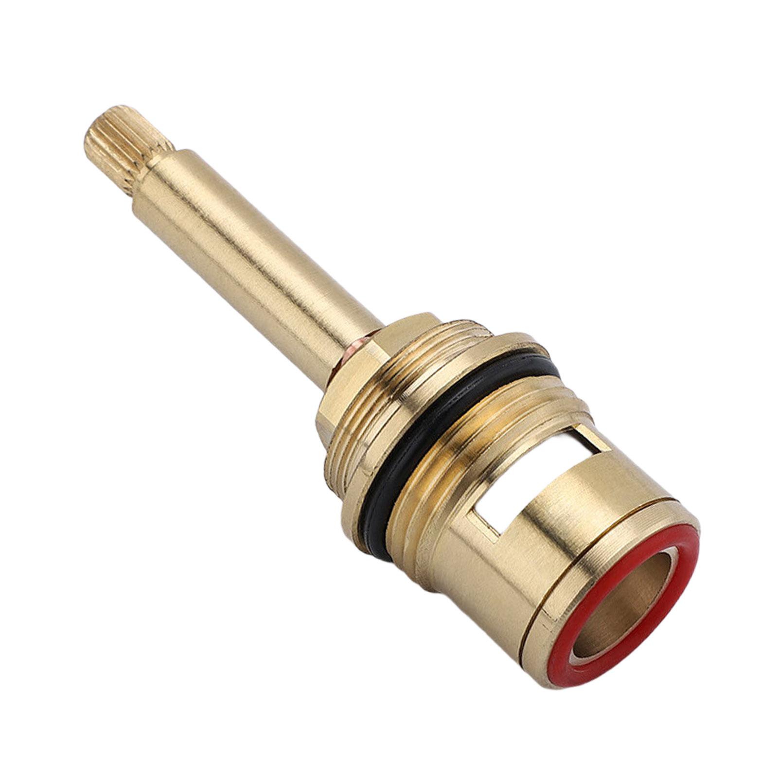 

Brass Ceramic Stem Disc Cartridges Drip Resistant Faucet Valves Hot And Cold Water Spool for Hot Cold Water Kitchen Tap красный