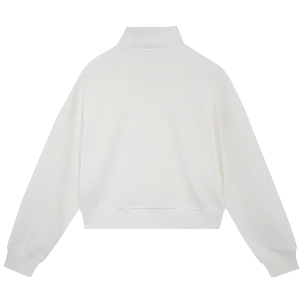 Puma Crew Tr Bz Cc Half-Zip Warm Comfortable Soft Sweatshirt Women tops White 625533-65