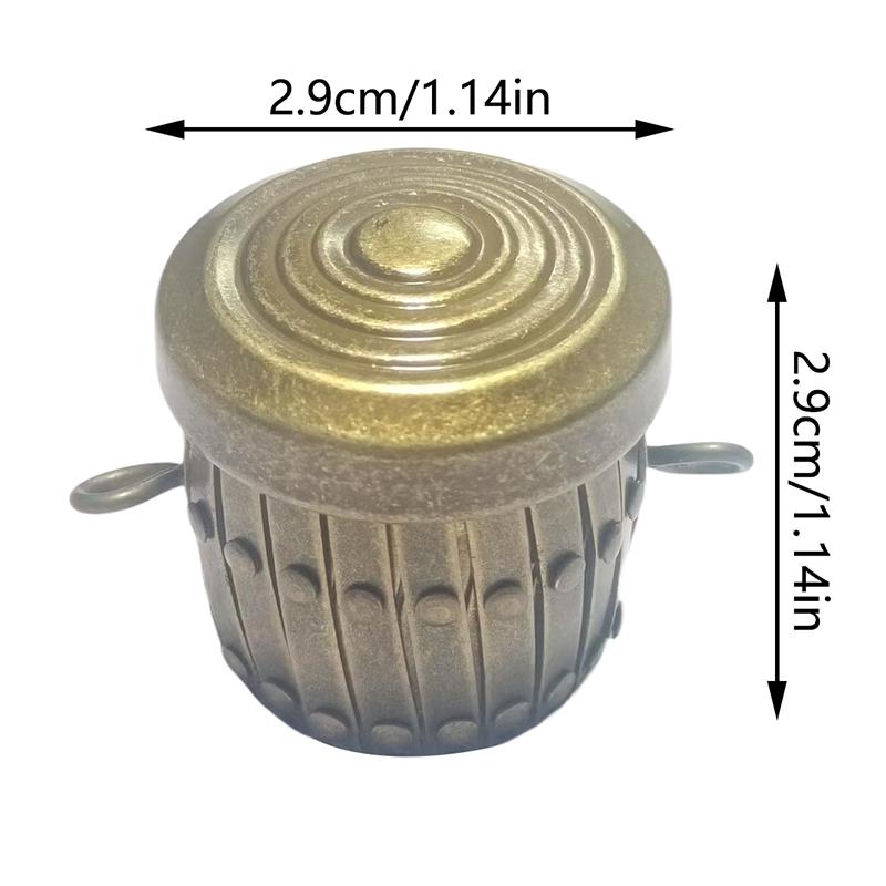 Open Size Expandable Gate Purse Clasp Accessories Pen Bag Coin Cylinder Evening Clutch With Loops Retractable