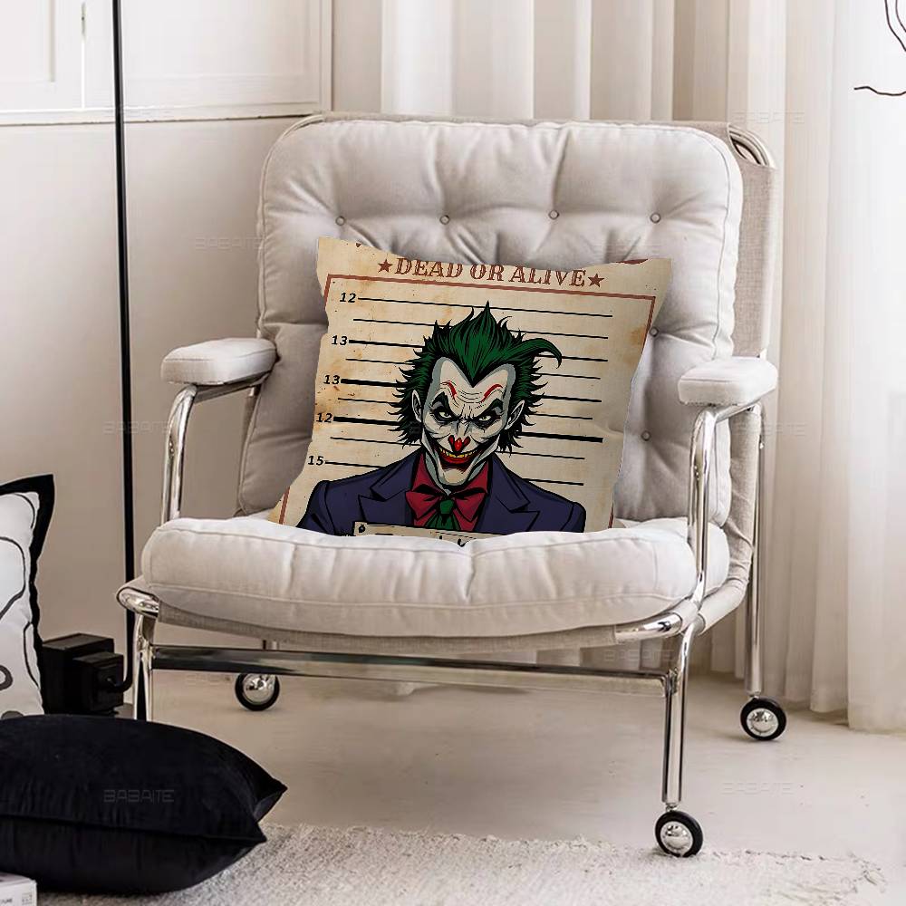 Thriller JJoker Cushion Cover Polyester Sofa Cushions Decorative Throw Pillows Home Decoration Pillowcover