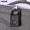 Portable Smart Fingerprint Keyless Phone APP Padlock Door Lock