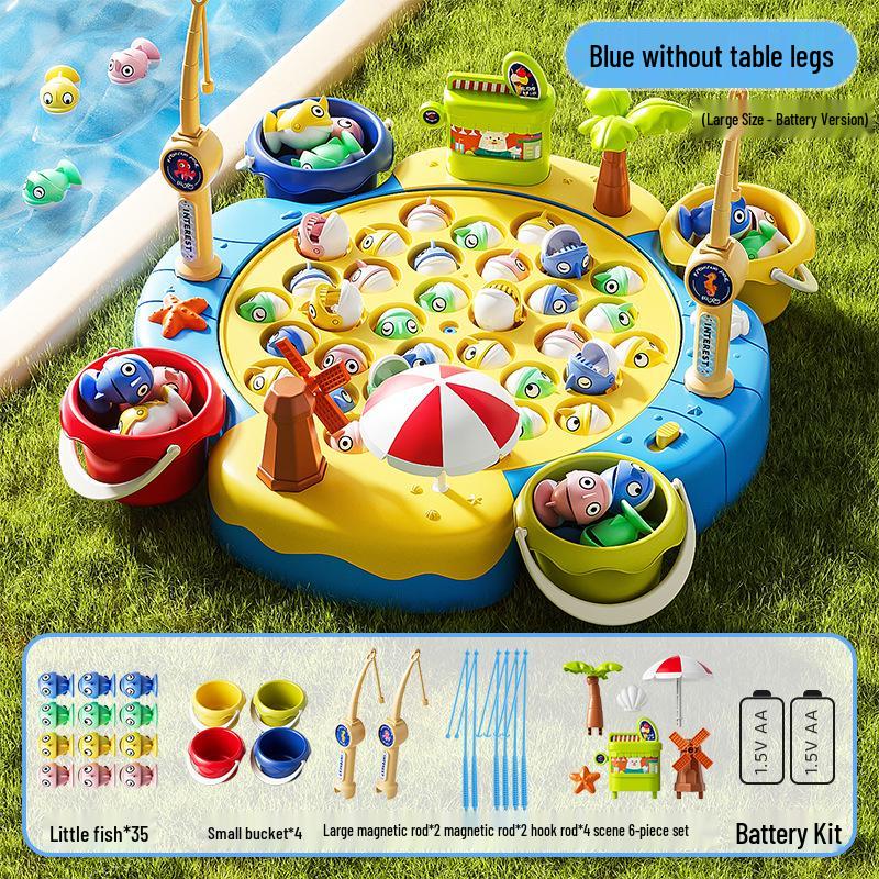 Educational Magnetic Fishing Toy for Toddlers Aged 1-3 Years