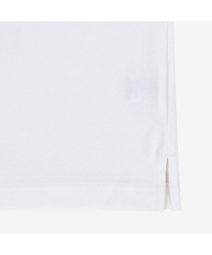 Noseupeiseu Nt7Us06K Stitch-Dyed Short Sleeve Tee White