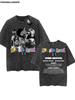 Chris Brown Tag Tshirt Breezy Bowl XX Tour  Oversized T shirt Washed Vintage  Cotton Hiphop Streetwear CB
