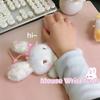 Panda Rabbit Plush Bean Bag Stuffed Animals Plush Keychain Animal Doll Pendant  Kids Toy