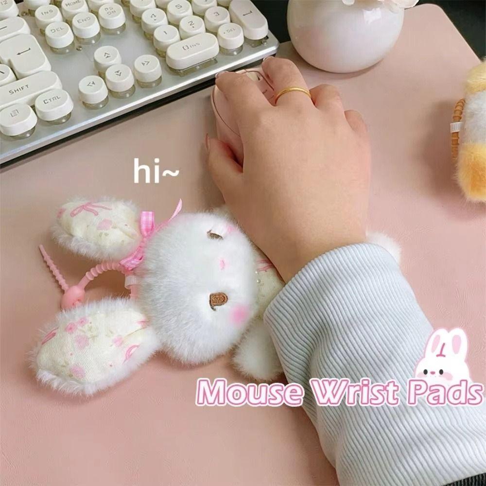 Panda Rabbit Plush Bean Bag Stuffed Animals Plush Keychain Animal Doll Pendant  Kids Toy