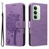 For Xiaomi Redmi 15 5G (Global) (169mm) Phone Case with Stand Cat Tree Pattern Leather Wallet Mobile Cover