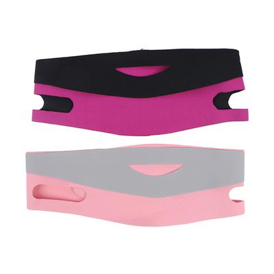 אלסטי תחבושת הרזיה פנים V קו מעצב פנים נשים סנטר לחי הרמת חגורה