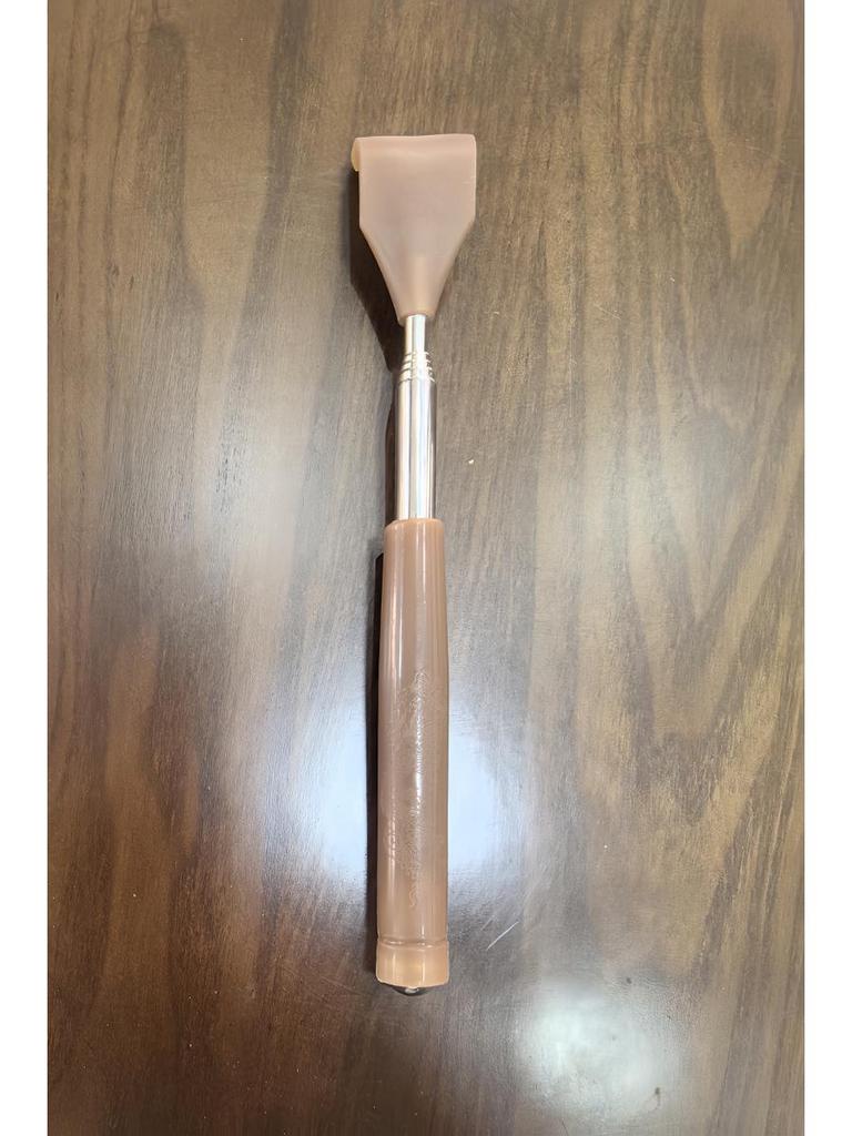 Steel Ball Telescopic Back Scratcher – Multifunctional Cow Horn Design for Ultimate Comfort