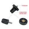 1/4 Inch Screw Tripod Adapter 360 Rotating Mount Holder For GoPro 12 11 10For Insta360 X5 X4 For DJI Osmo 360 Camera Accessories