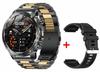 Men Outdoors Smart Watch AK87 Flashlight Multi-Sports Fitness Tracker Bluetooth Calling 1000Mah Large Battery Smartwatch