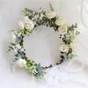 Forest Flower Crown Festival Wedding Floral Headpiece Trendy Flower Headbands  for Women Girls
