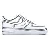 Nike Air Force 1 Slip Resistant Abrasion Resistant Low Top Skateboard Shoes Men's White Black CW2288-111(Team317-)