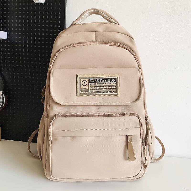 

Школьный рюкзак для детей, учеников начальной школы, женский, большой вместимости, бордовый рюкзак, для учеников средней школы, студентов колледжа, мужской рюкзак