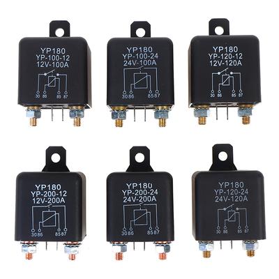 Przekaźnik rozruchowy 200A 100A 12V/24V Power Automotive Przekaźnik rozruchowy o dużym natężeniu prądu