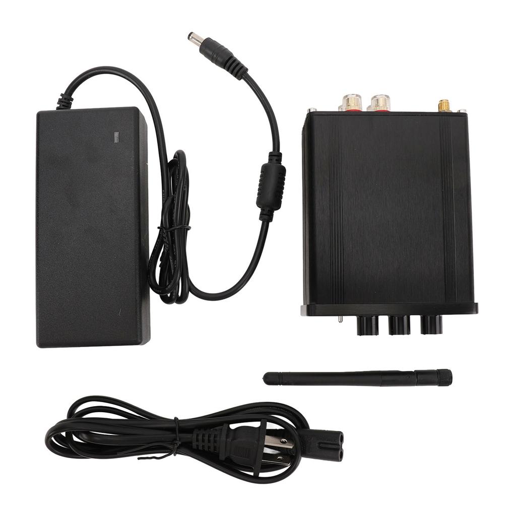 2.0 Stereo Dual Channel Stereo Amplifier Bluetooth 5.2 Passive Speaker Power Amplifier for Home US