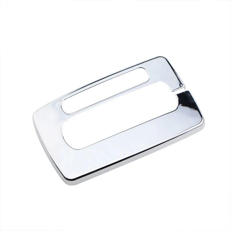 My Good Car ABS Chrome Gear Head Pedal Decorative Trim Cover Shift Knob Pedal Sticker for Ford Ecosport AT LHD 2012 - 2016