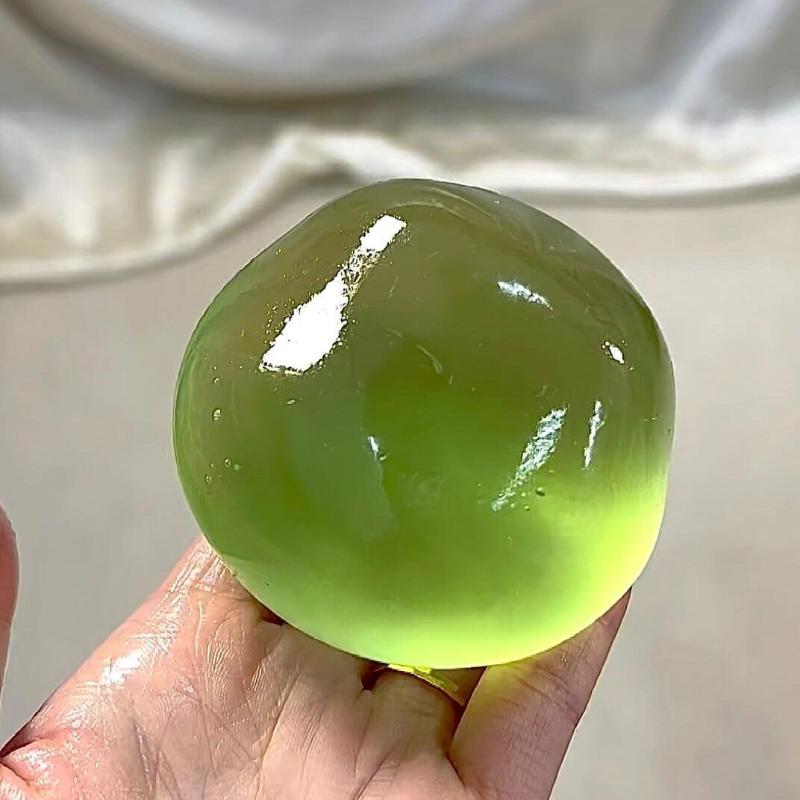 

1 шт. Антистрес Сенсорні Іграшки-Залипалки М які Симульовані Прозорі Сині Мальтозні Іграшки для Зняття Напруги з Повільним Відскоком A3