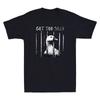 Got Too Silly Goose Meme Funny Goose Jailbird Prison Graphic Retro Men's T-Shirt