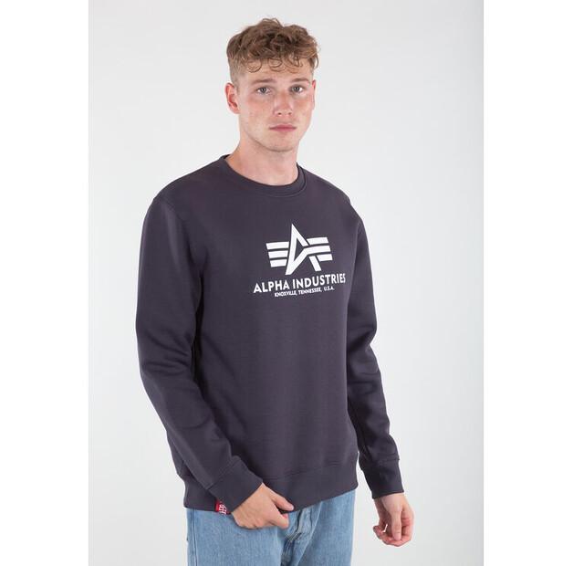 Толстовка Alpha Industries Basic Big Logo Sweatshirt